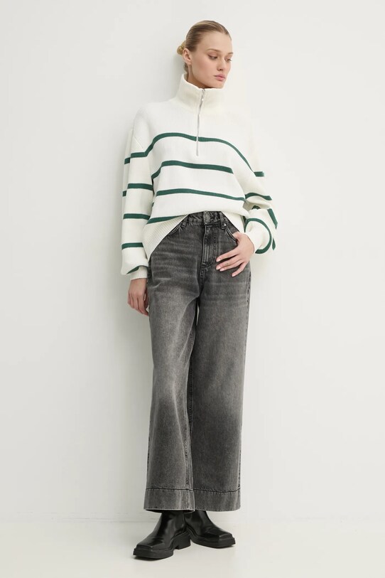 HUGO jeansi 50530309 gri SS25