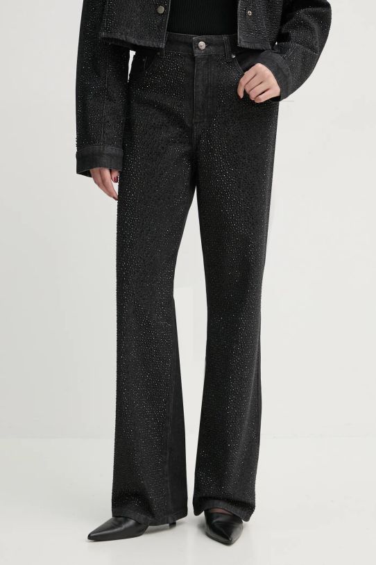 Τζιν παντελόνι Gestuz Planet friendly μαύρο 10909557