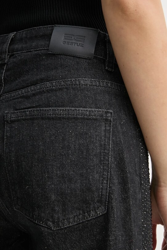Τζιν παντελόνι Gestuz 10909557 μαύρο