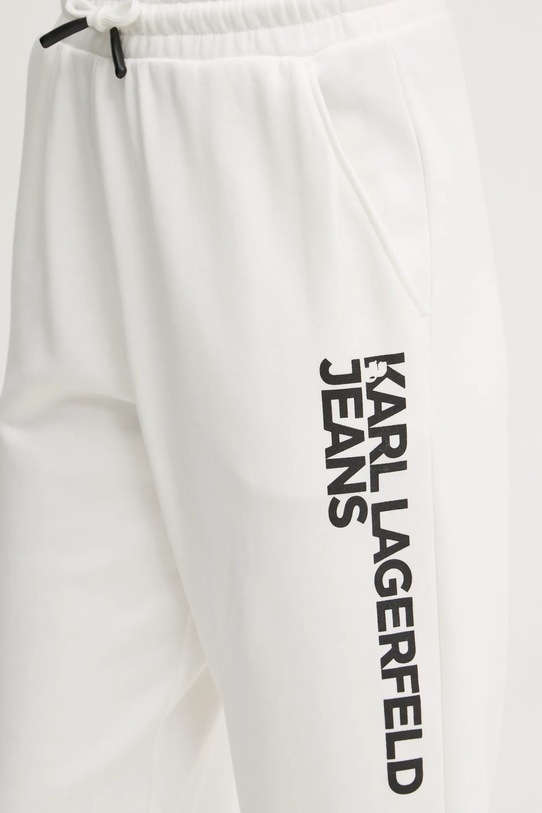 Abbigliamento Karl Lagerfeld Jeans pantaloni della tuta A1W10058 bianco
