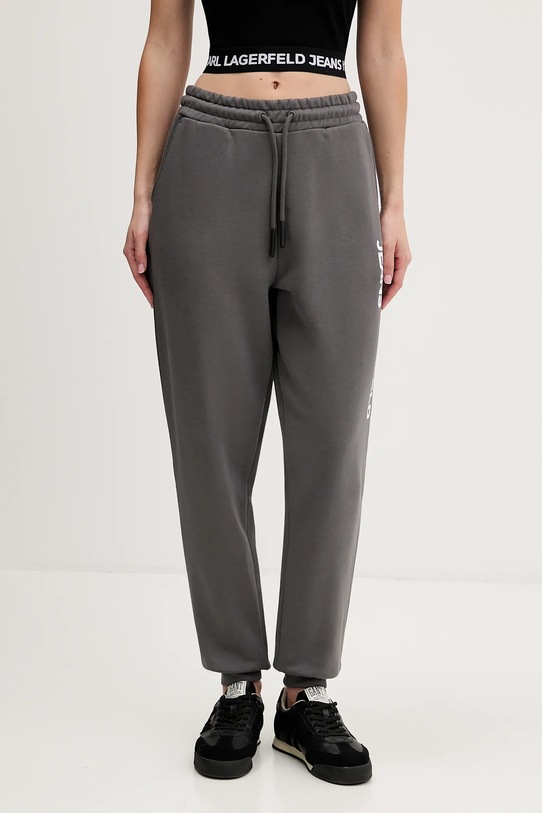 Donji dio trenirke Karl Lagerfeld Jeans siva A1W10058