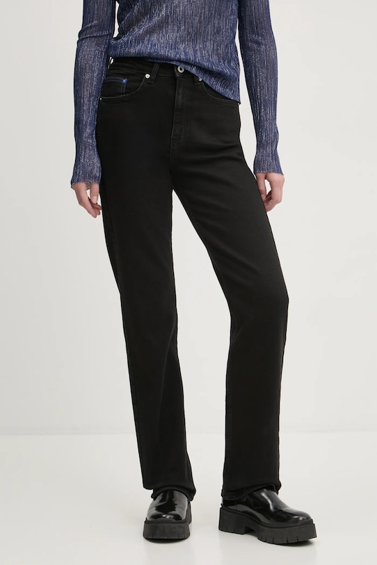 Rifle Karl Lagerfeld Jeans Planet friendly čierna A1W10011