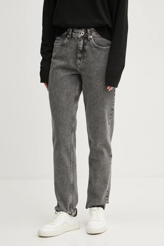 Rifle Karl Lagerfeld Jeans Planet friendly sivá A1W10041