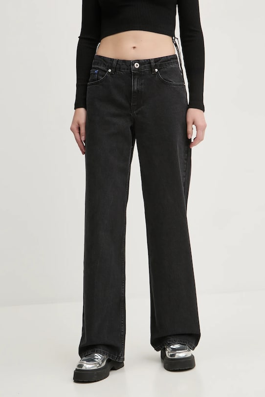 Karl Lagerfeld Jeans jeansi Planet friendly negru A1W10033