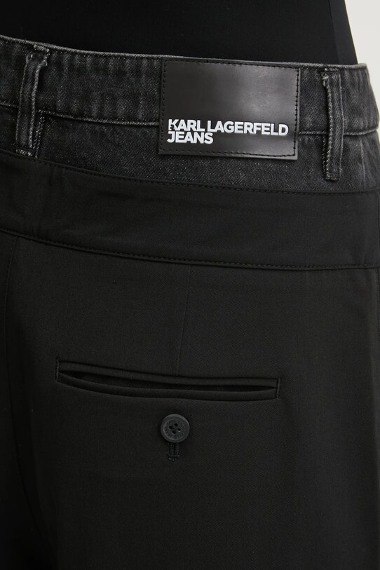 Штани Karl Lagerfeld Jeans чорний A1W10061
