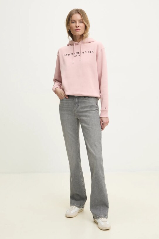 Джинси Tommy Hilfiger WW0WW43703 сірий SS25
