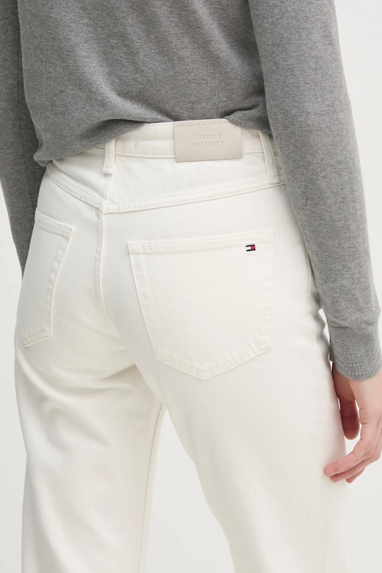 Τζιν παντελόνι Tommy Hilfiger λευκό WW0WW44331