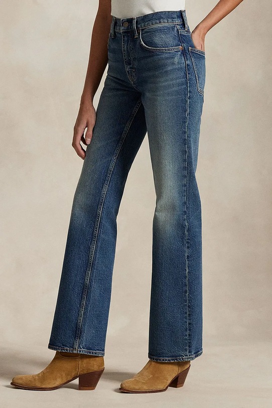 Odzież Polo Ralph Lauren jeansy 211969376 niebieski