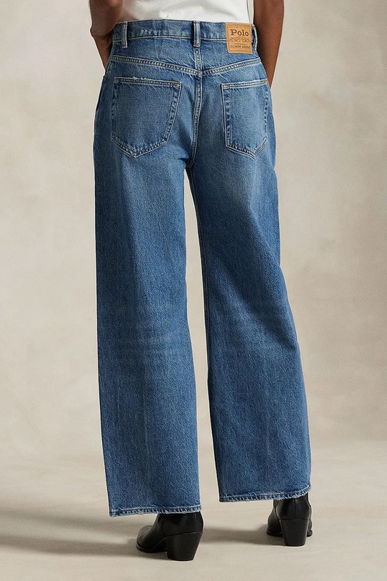 Polo Ralph Lauren jeansy bawełniane niebieski 211969380