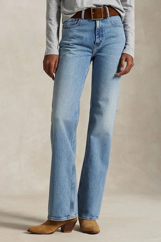 Памучни дънки Polo Ralph Lauren 211970178 син SS25