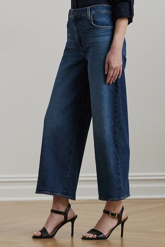 Ρούχα Βαμβακερό τζιν Lauren Ralph Lauren 200973246 μπλε