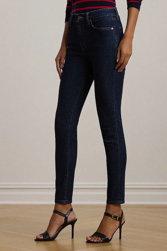 Τζιν παντελόνι Lauren Ralph Lauren 200960600 σκούρο μπλε