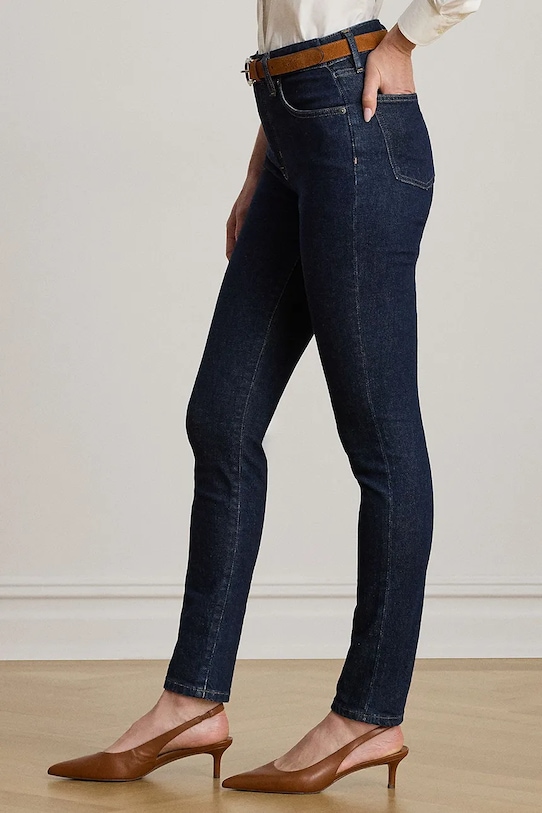 Odzież Lauren Ralph Lauren jeansy 200960600 granatowy