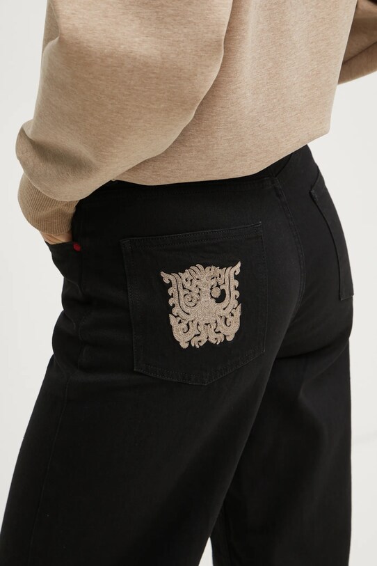 Džíny BOSS černá 50535487