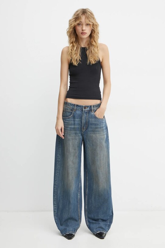 Miss Sixty jeansy 6L4JJ0800000 niebieski SS25