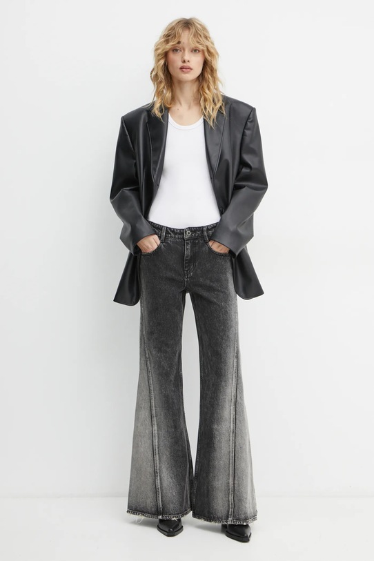 Džíny Miss Sixty 6L4JJ1030200 šedá SS25