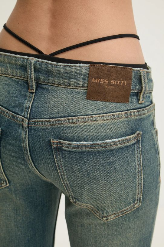 Miss Sixty jeansy 6L4JJ1070000 niebieski