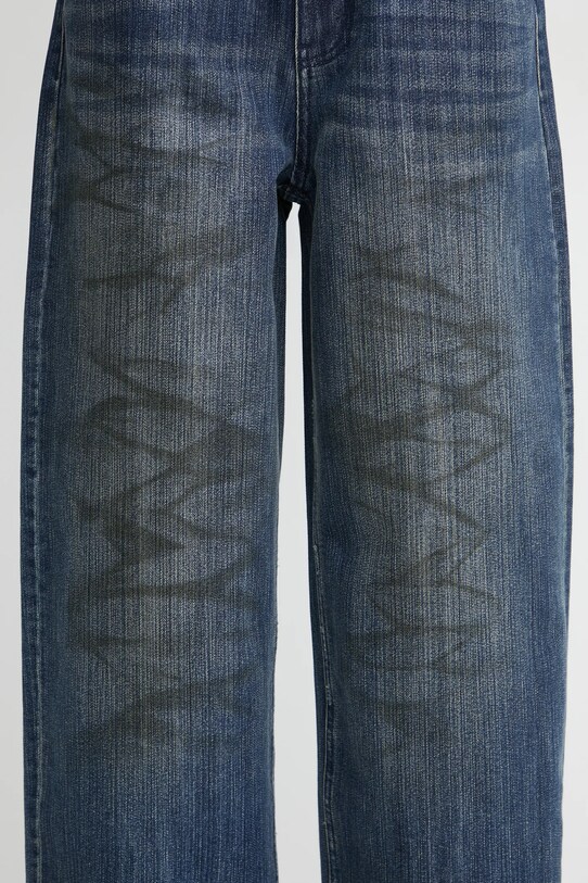 Odzież Miss Sixty jeansy 6L4JJ2160000 niebieski