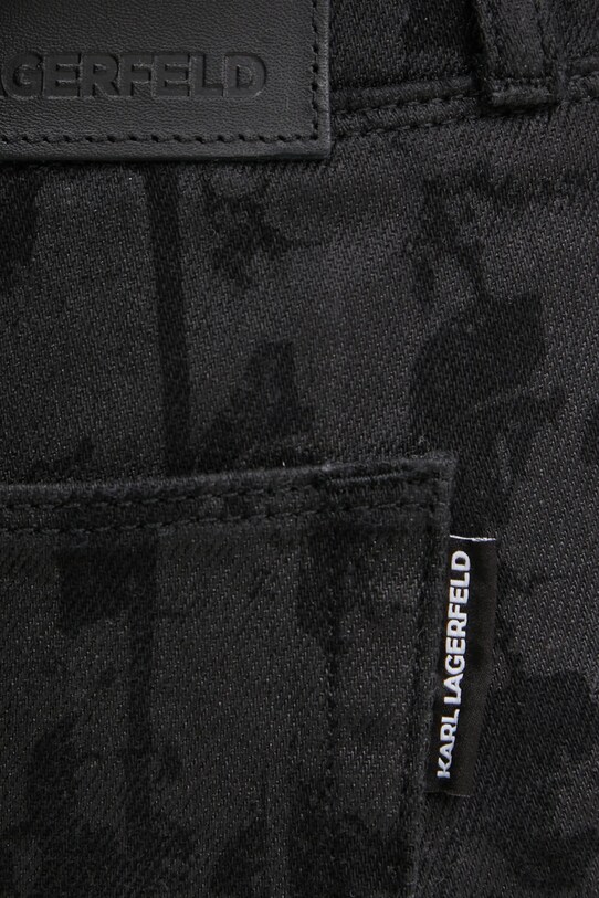Karl Lagerfeld jeansi negru A1W10015