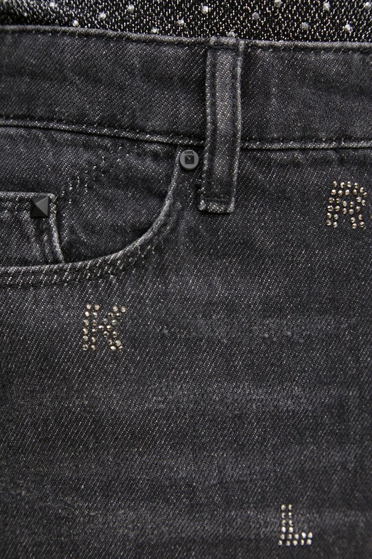 Kavbojke Karl Lagerfeld A1W10075 siva