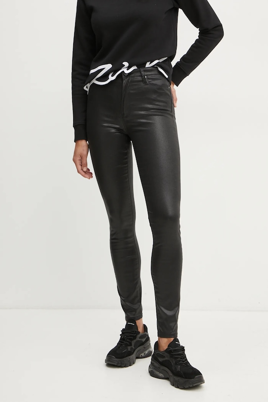 Karl Lagerfeld jeansi negru A1W10134