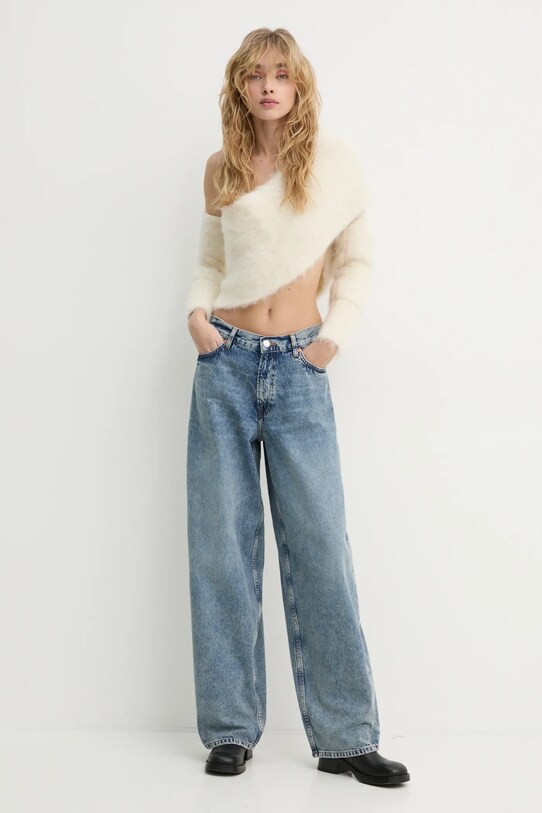 Samsoe Samsoe jeans SAHARPER F24400109 blu SS25