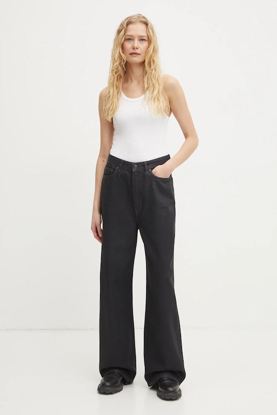 Džíny Samsoe Samsoe SASHELLY F24400117 černá SS25