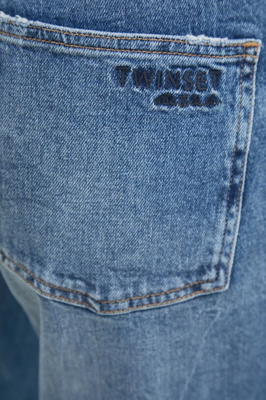 Twinset jeansi albastru 251AP2382