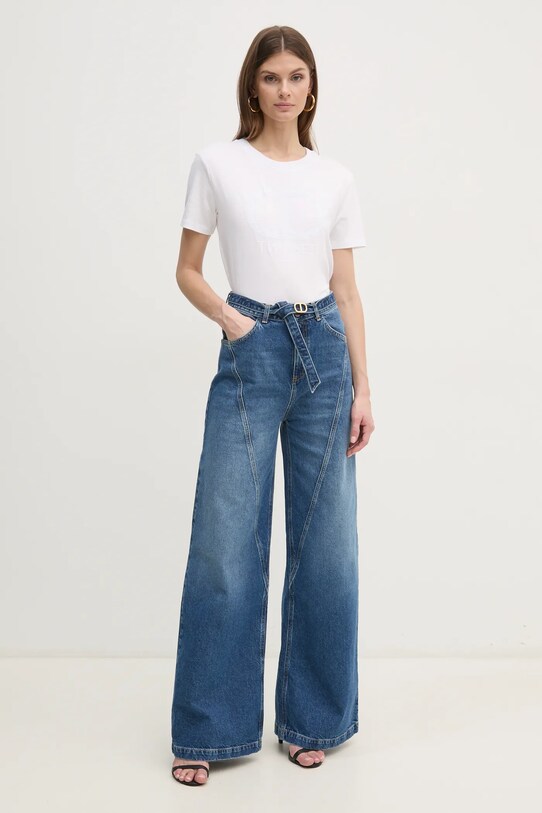 Džíny Twinset 251TP2572 modrá SS25