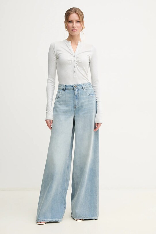 Twinset jeansy 251TT2260 niebieski SS25