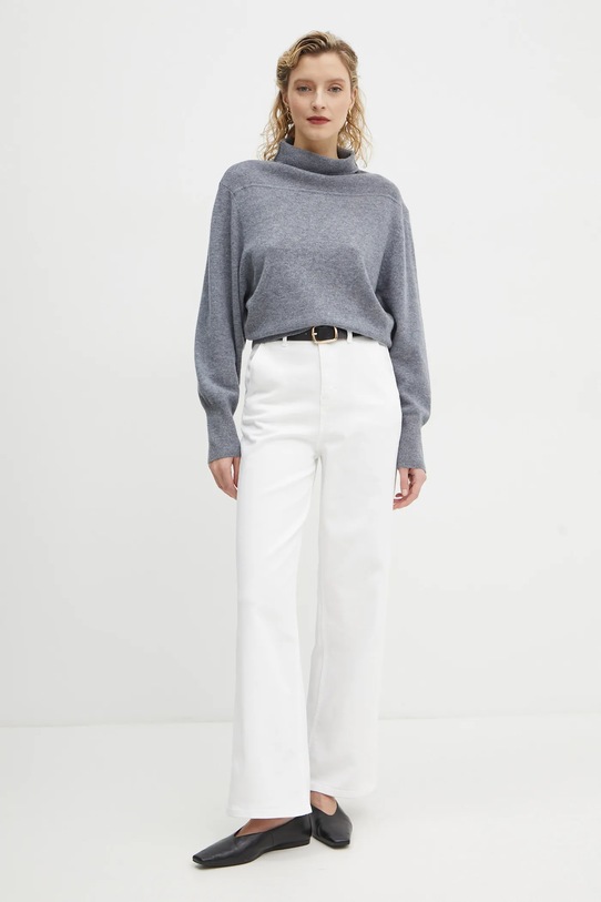 Marc O'Polo jeansy 500908512223 biały SS25