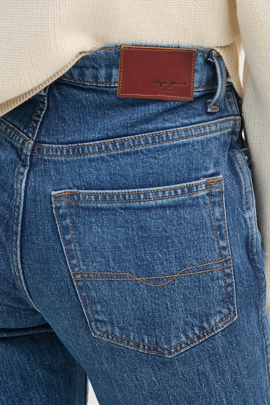 Rifle Pepe Jeans SLIM JEANS UHW BETTY modrá PL204590EE3