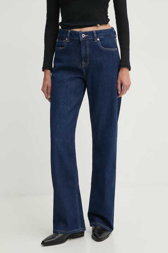 Джинси Pepe Jeans LOOSE ST JEANS HW HAZEL Planet friendly темно-синій PL204699EE2