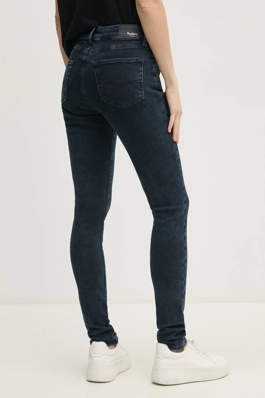 Одежда Джинсы Pepe Jeans SKINNY JEANS MW REGENT PL204728ED9 тёмно-синий