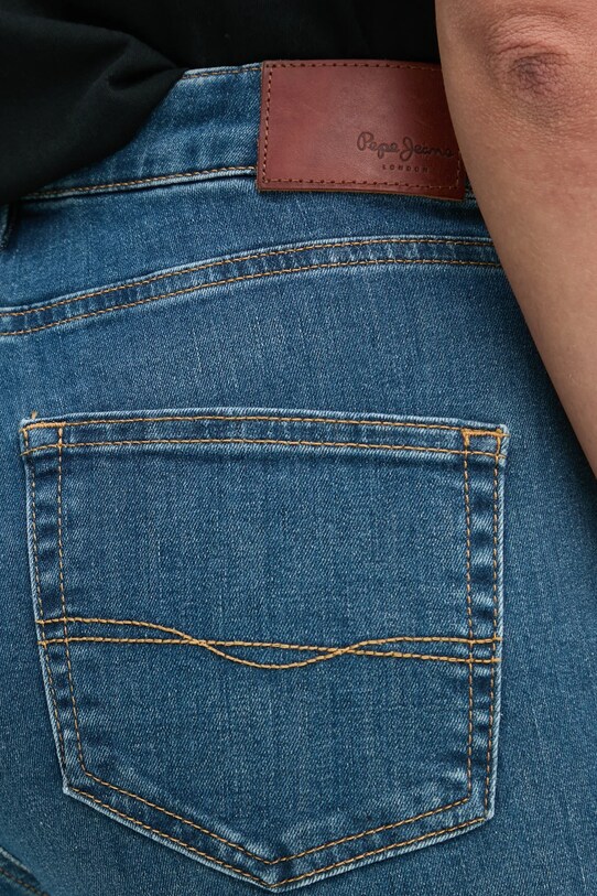 Pepe Jeans jeansy FLARE HW DION niebieski PL204733IA9