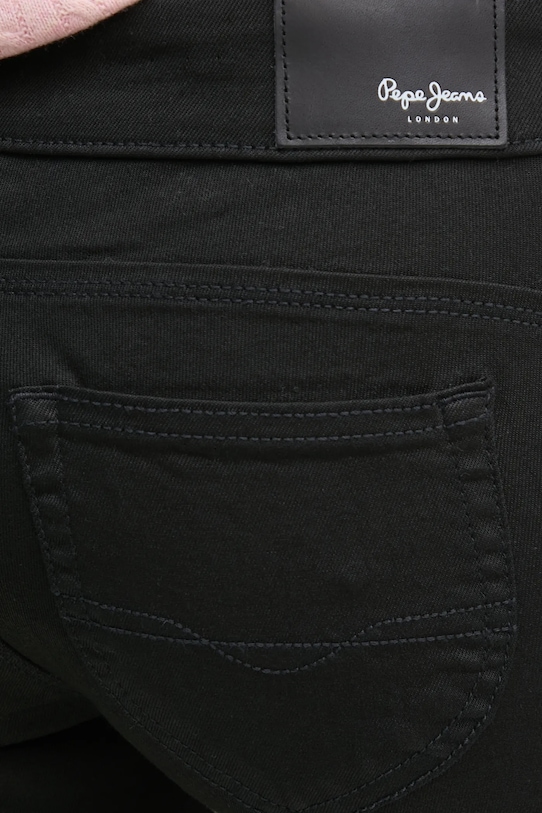 Pepe Jeans jeansy SLIM JEANS LW NEW BROOKE czarny PL204737XM7