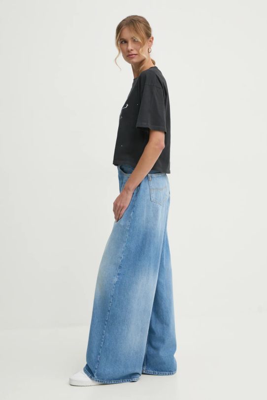 Джинсы Pepe Jeans WIDE LEG JEANS UHW JAIMY PL204740MS7 голубой SS25