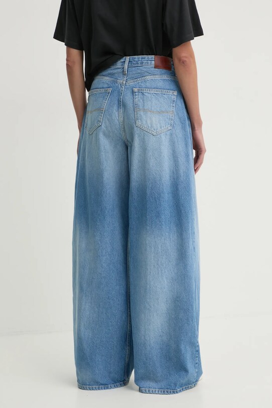 Îmbrăcăminte Pepe Jeans jeansi WIDE LEG JEANS UHW JAIMY PL204740MS7 albastru