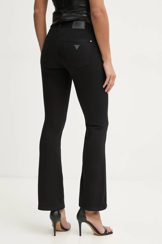 Ρούχα Τζιν παντελόνι Guess W5RA0L.D5LM1 μαύρο