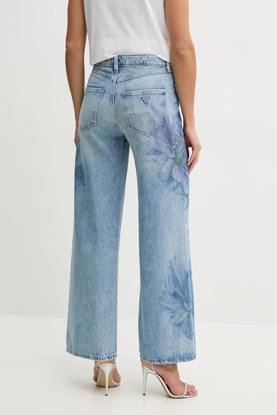 Oblečení Džíny Guess BELLFLOWER W5RA82.D5LG2 modrá