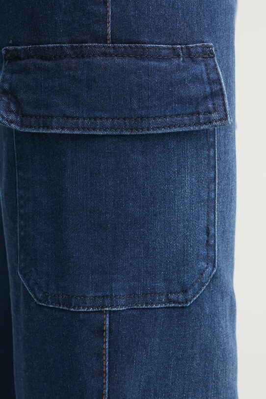 Guess jeansy W5RA1B.D5L91 granatowy