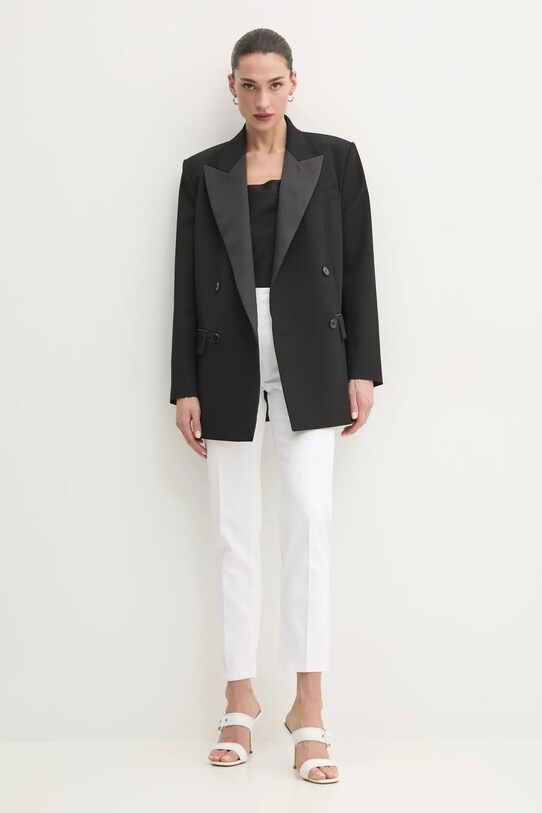 Джинсы Luisa Spagnoli 541781 белый SS25