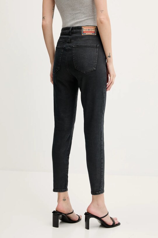 Ρούχα Τζιν παντελόνι Diesel 1984 SLANDY-HIGH L.30 TROUSERS A03598.09K61 μαύρο