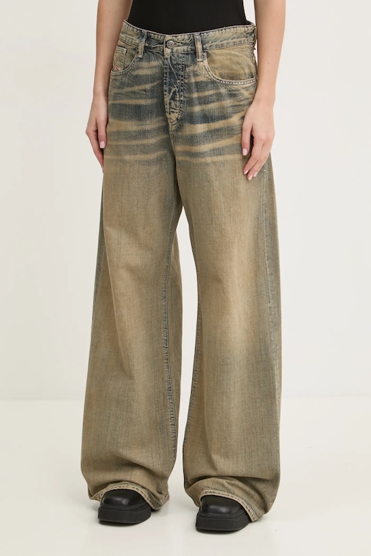 Diesel jeansy 1996 D-SIRE L.32 TROUSERS zielony A06925.09L49