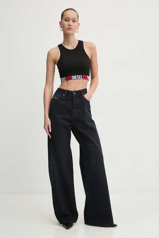 Τζιν παντελόνι Diesel 1996 D-SIRE L.32 TROUSERS A06925.09L54 σκούρο μπλε SS25