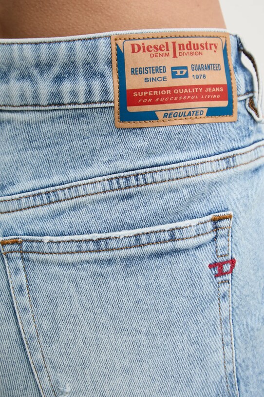 Diesel jeans 1989 D-MINE L.32 TROUSERS albastru A12337.09L31
