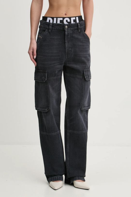 Diesel jeansy D-POT-CARGO L.32 TROUSERS szary A16355.007Z9