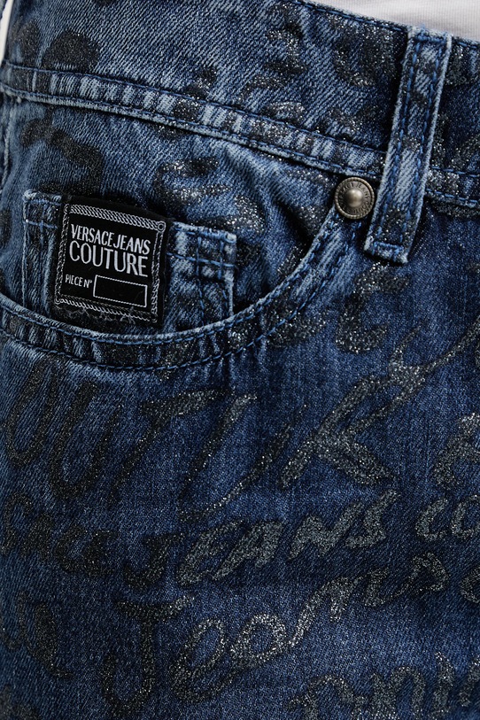Odzież Versace Jeans Couture jeansy 78HAB50G.DS025LF1 granatowy