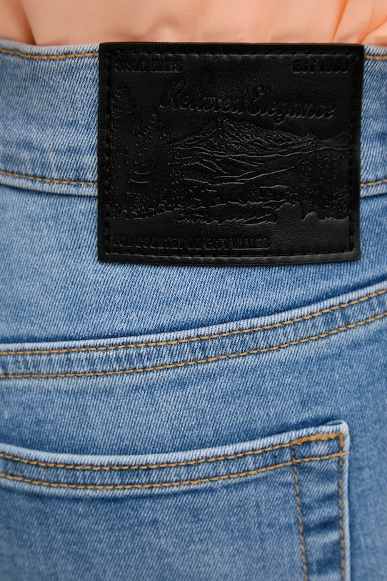 Sisley jeansy niebieski 47KZLE044