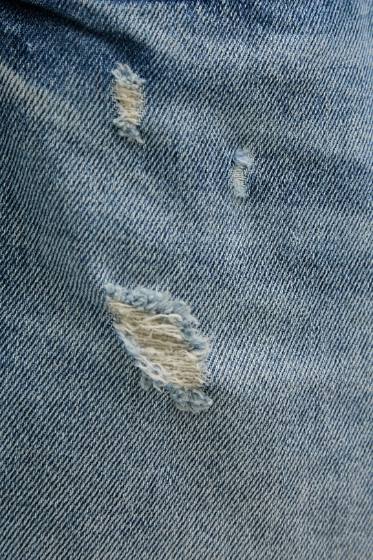 Τζιν παντελόνι Sisley μπλε 4IM7LE047